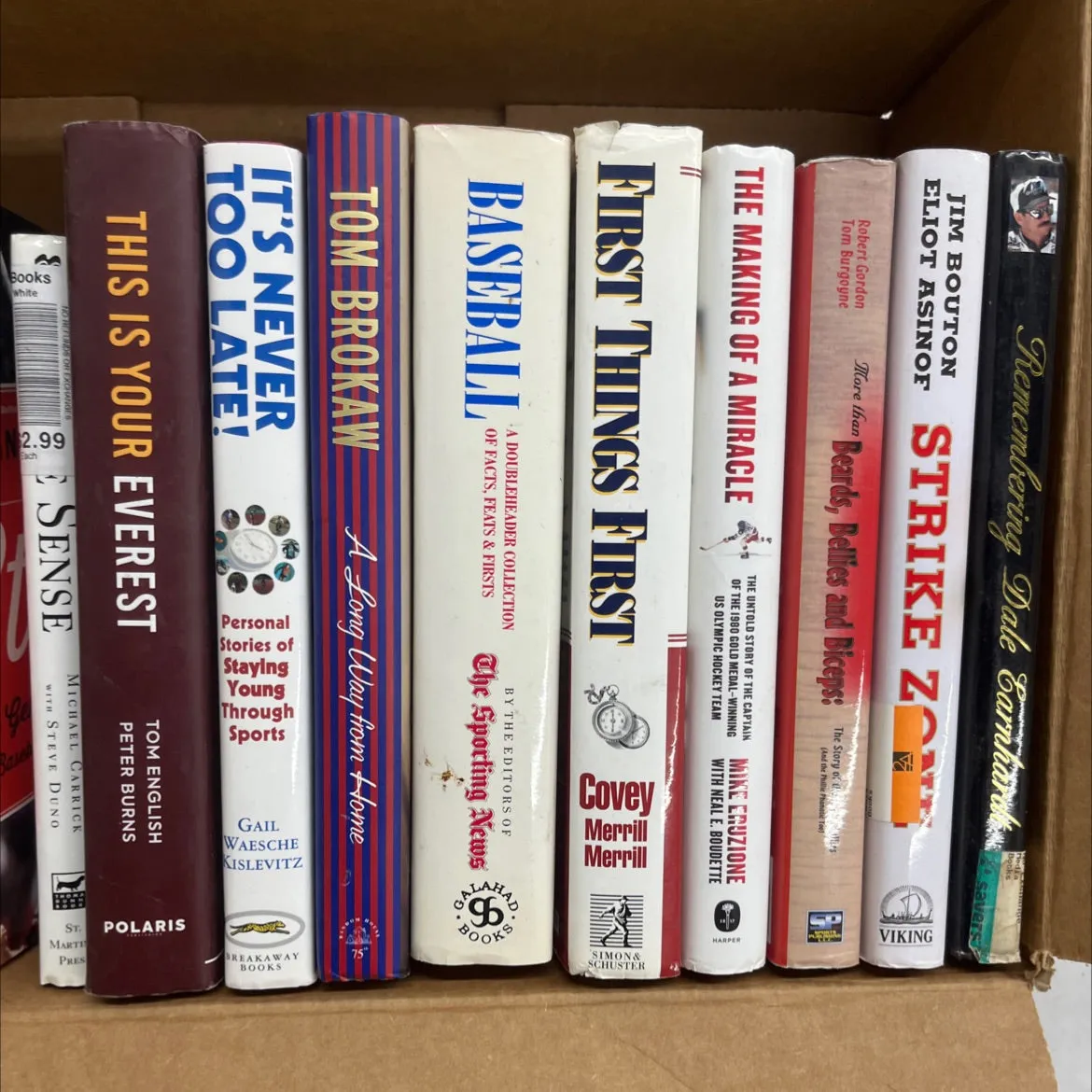 Adult Sports Hardcover Books 14 books