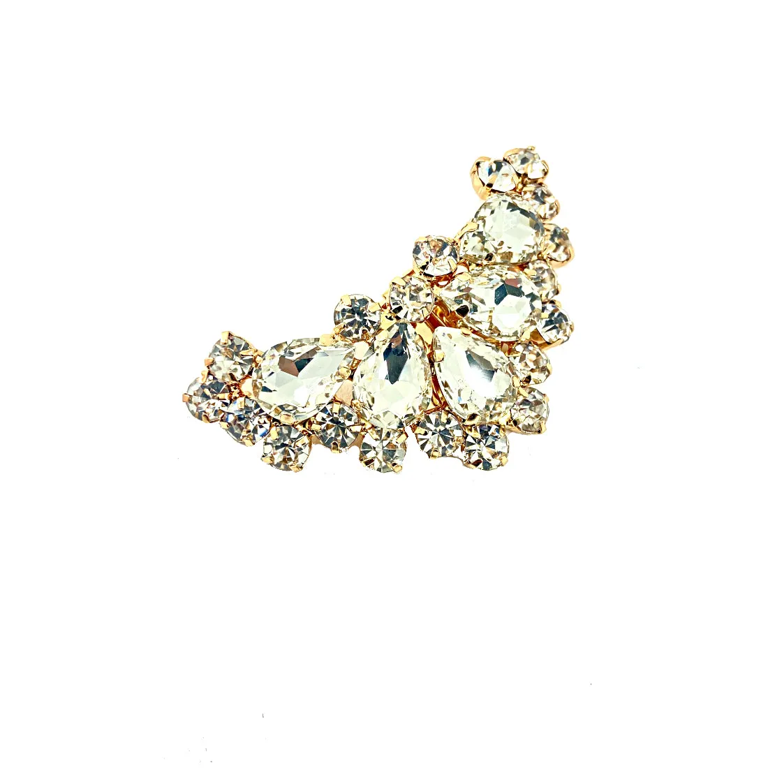 Arrowhead Rhinestone Shoe Clip