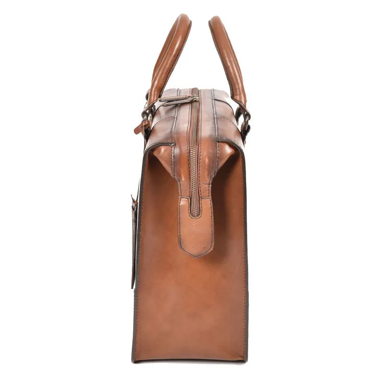 Ashwood Dorchester Tan Leather Doctor Bag