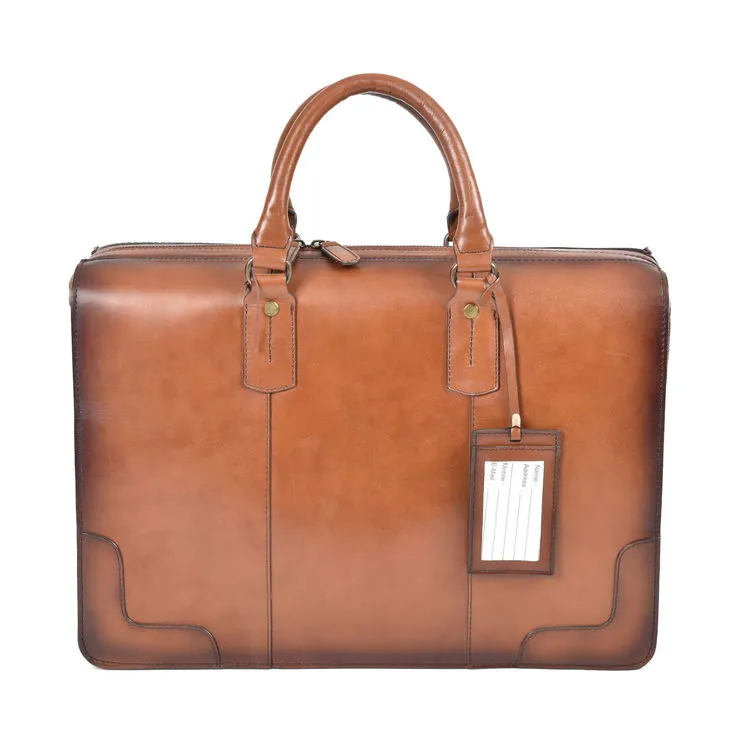 Ashwood Dorchester Tan Leather Doctor Bag