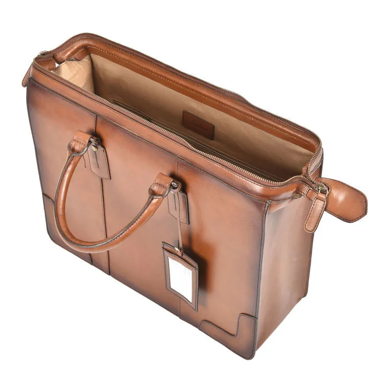 Ashwood Dorchester Tan Leather Doctor Bag