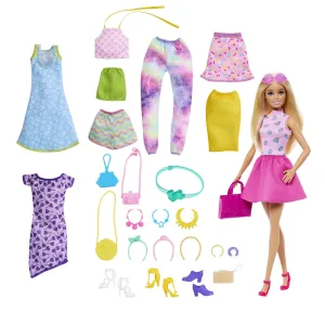 Barbie CloThes And Doll, Mix-And-Match Fashions And Accessories