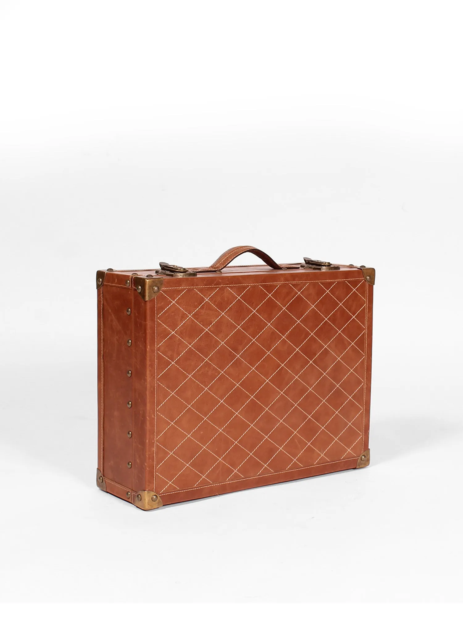 BAXTER - LEATHER  BRIEFCASE