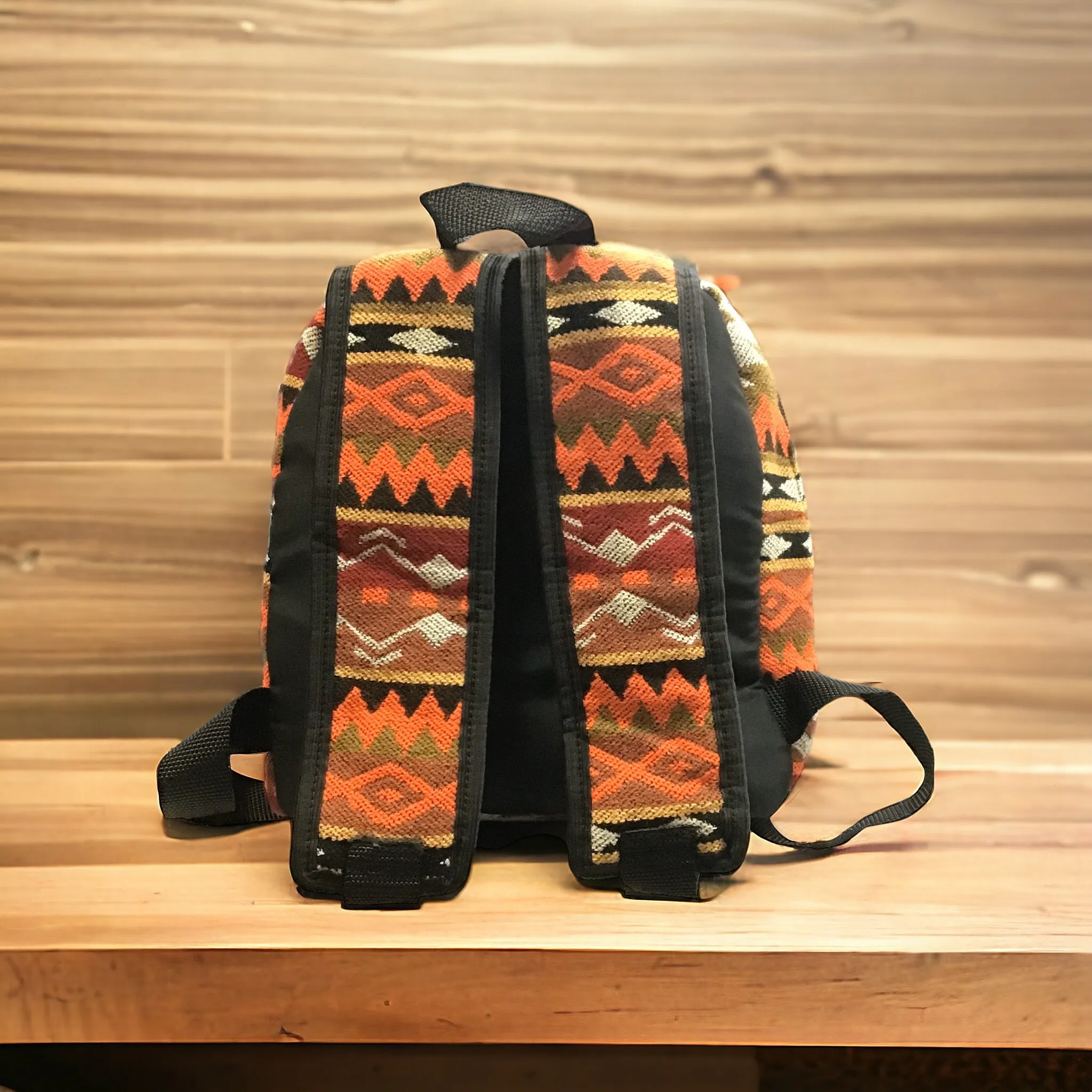 Beige Native style Mini Backpack