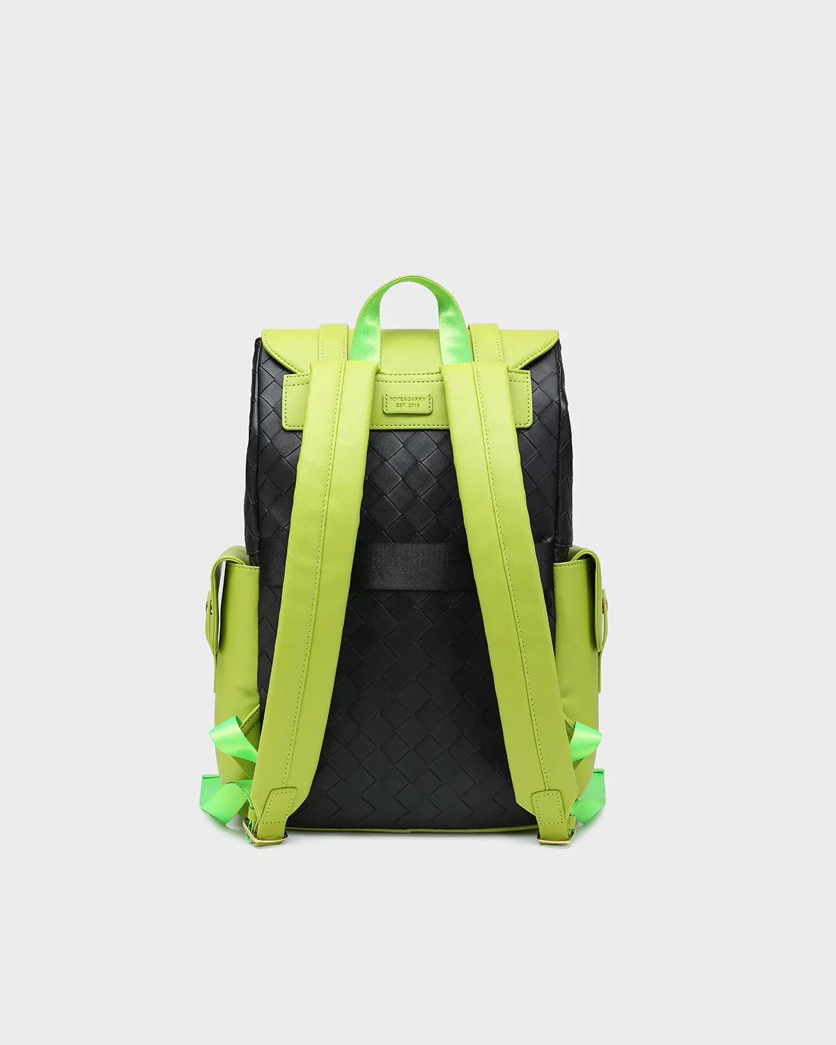 Bodega Explorer Backpack in Black & Slyme