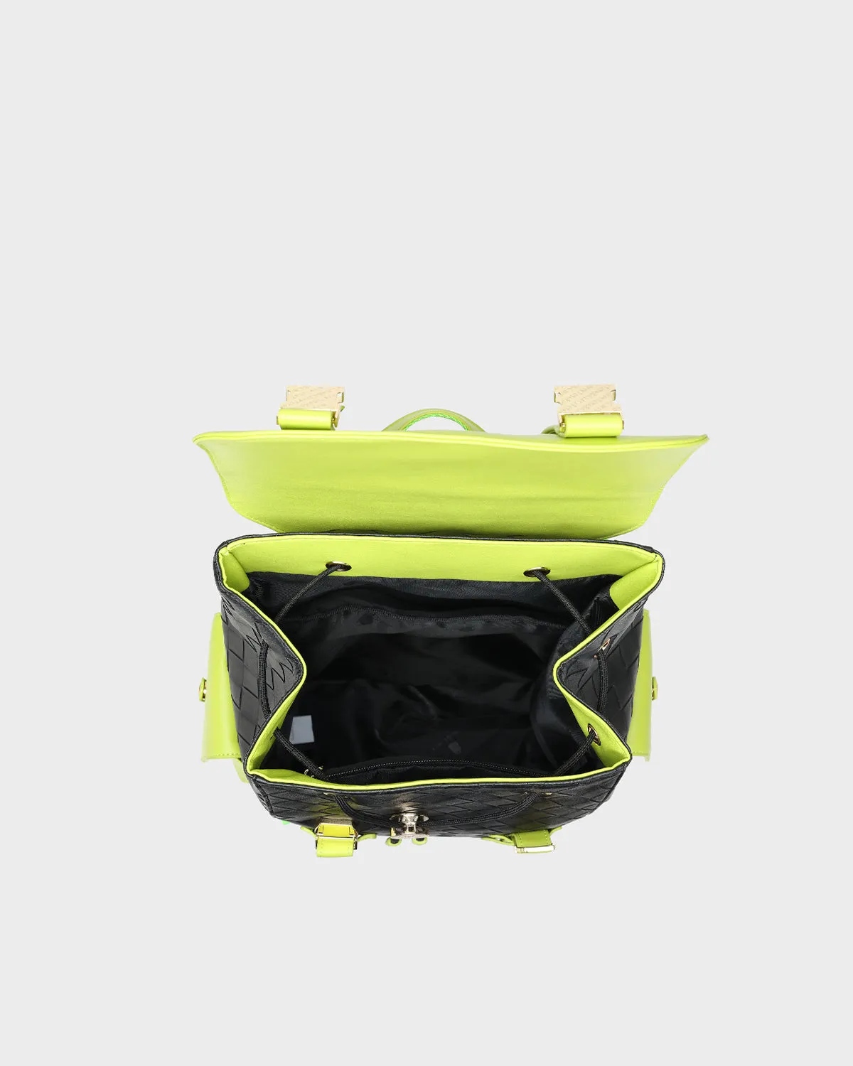 Bodega Explorer Backpack in Black & Slyme