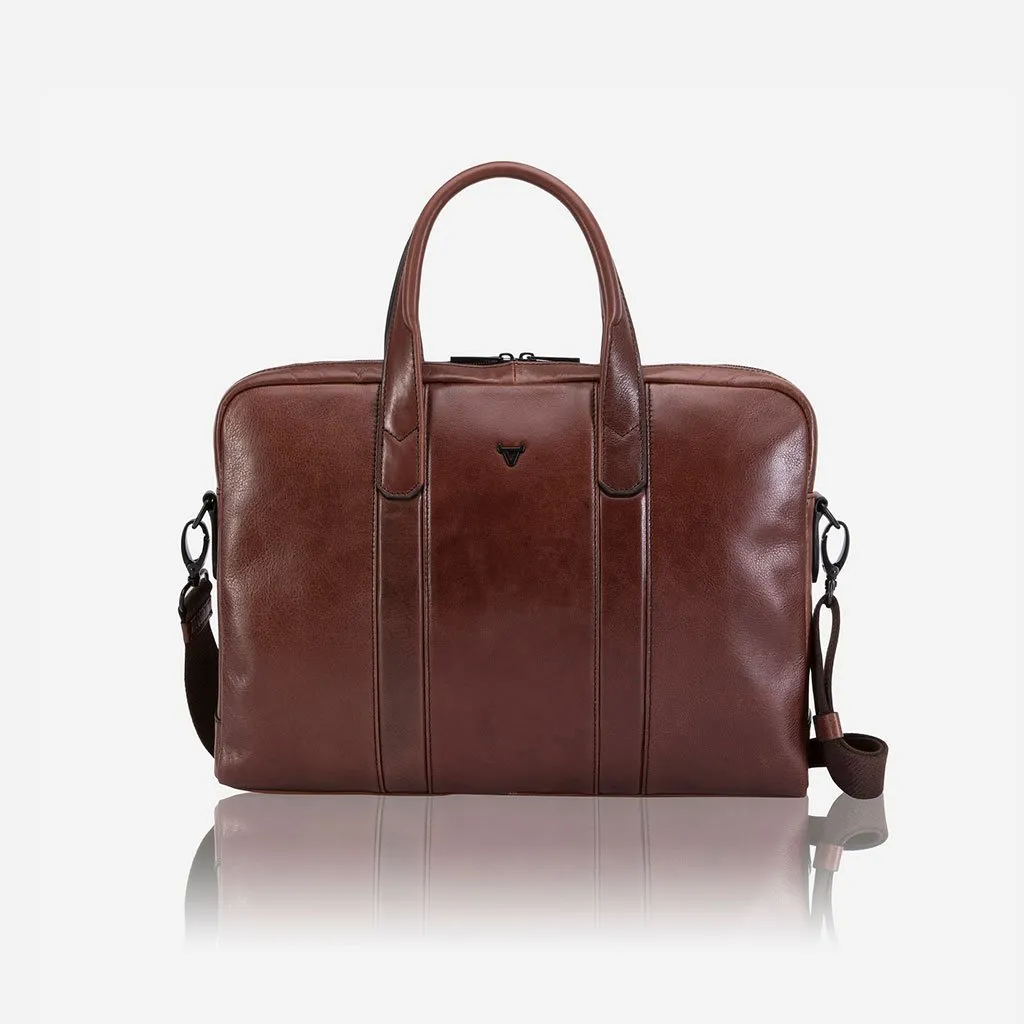 Brando Winchester 15" Slim Briefcase | Brown