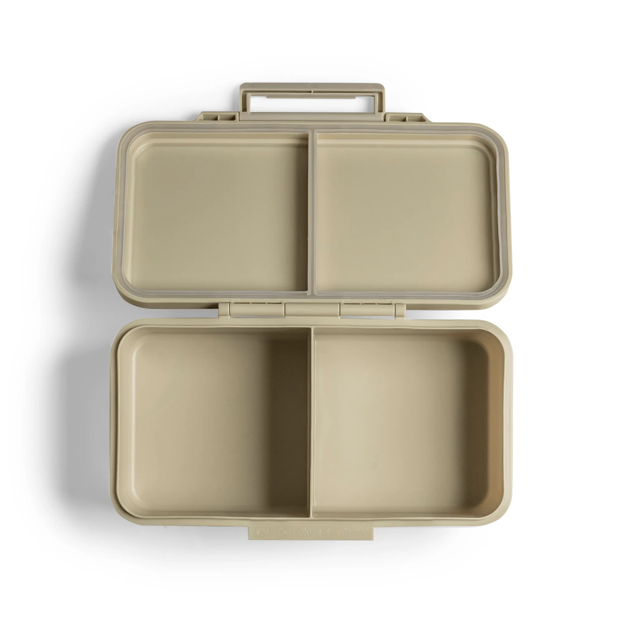 Citron Rectangle Lunchbox - 2 Compartment 970ml