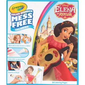 Crayola Color Wonder Mess Free Coloring Elena of Avalor 18 Pages