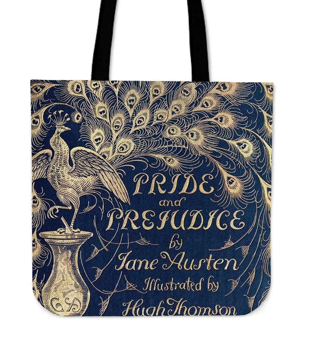 Custom tote bag with your favourite book cover