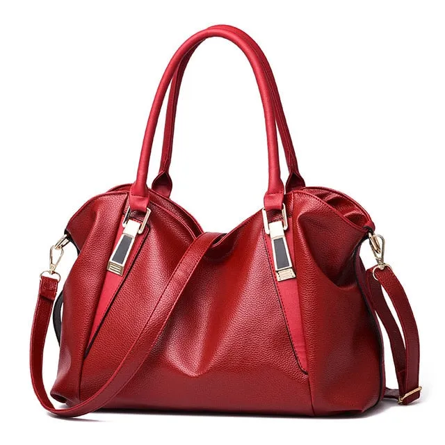 Designer Women's PU Leather Bags Handbags Ladies Portable Shoulder Handbag