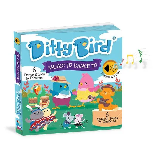 Ditty Bird Music To Dance To Sound Board Book