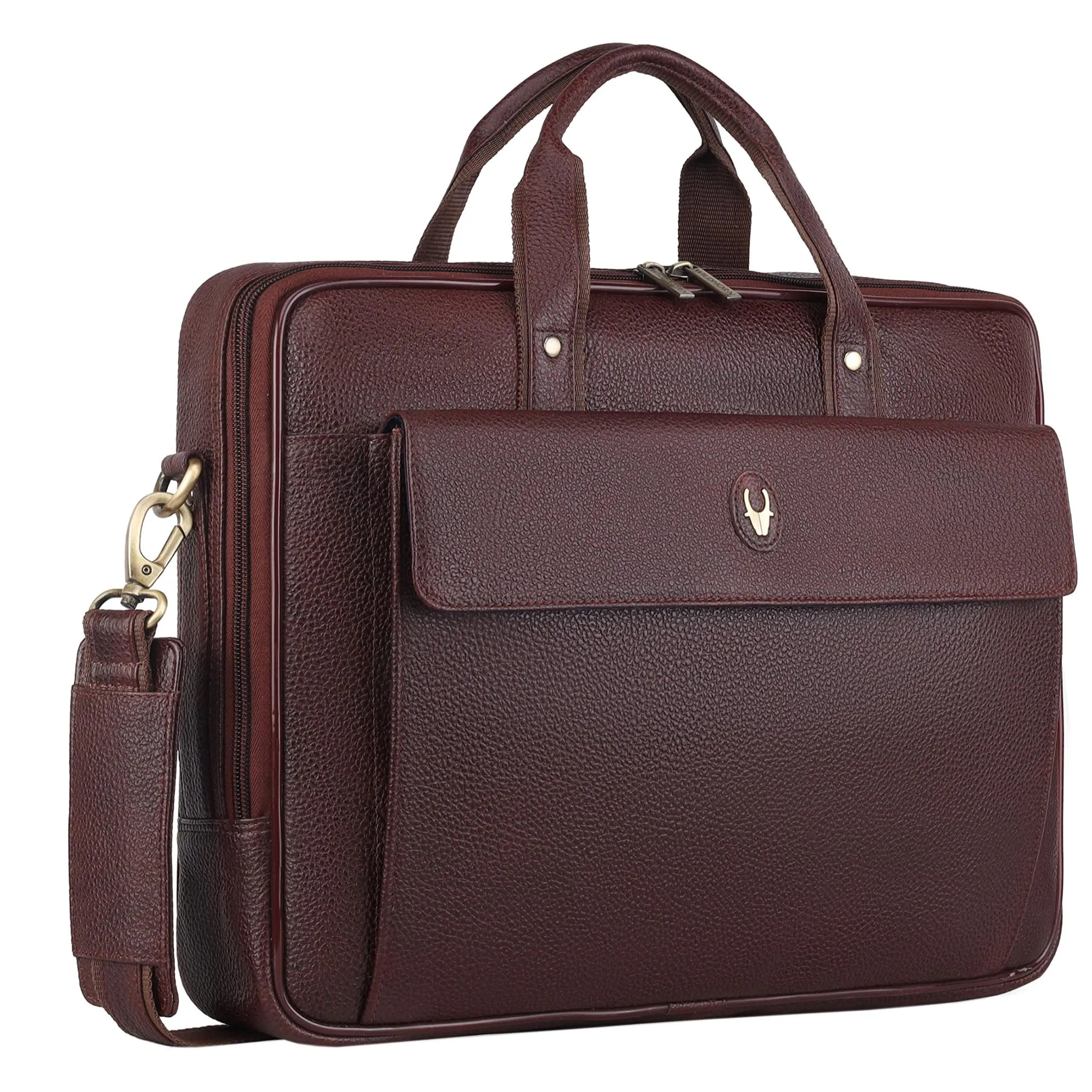 DUCORIUM Leather Laptop Messenger Bag for Men