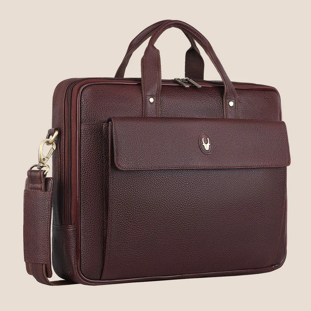 DUCORIUM Leather Laptop Messenger Bag for Men