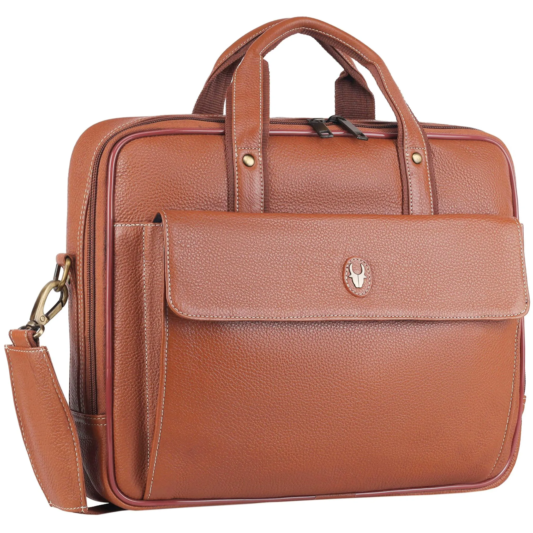 DUCORIUM Leather Laptop Messenger Bag for Men