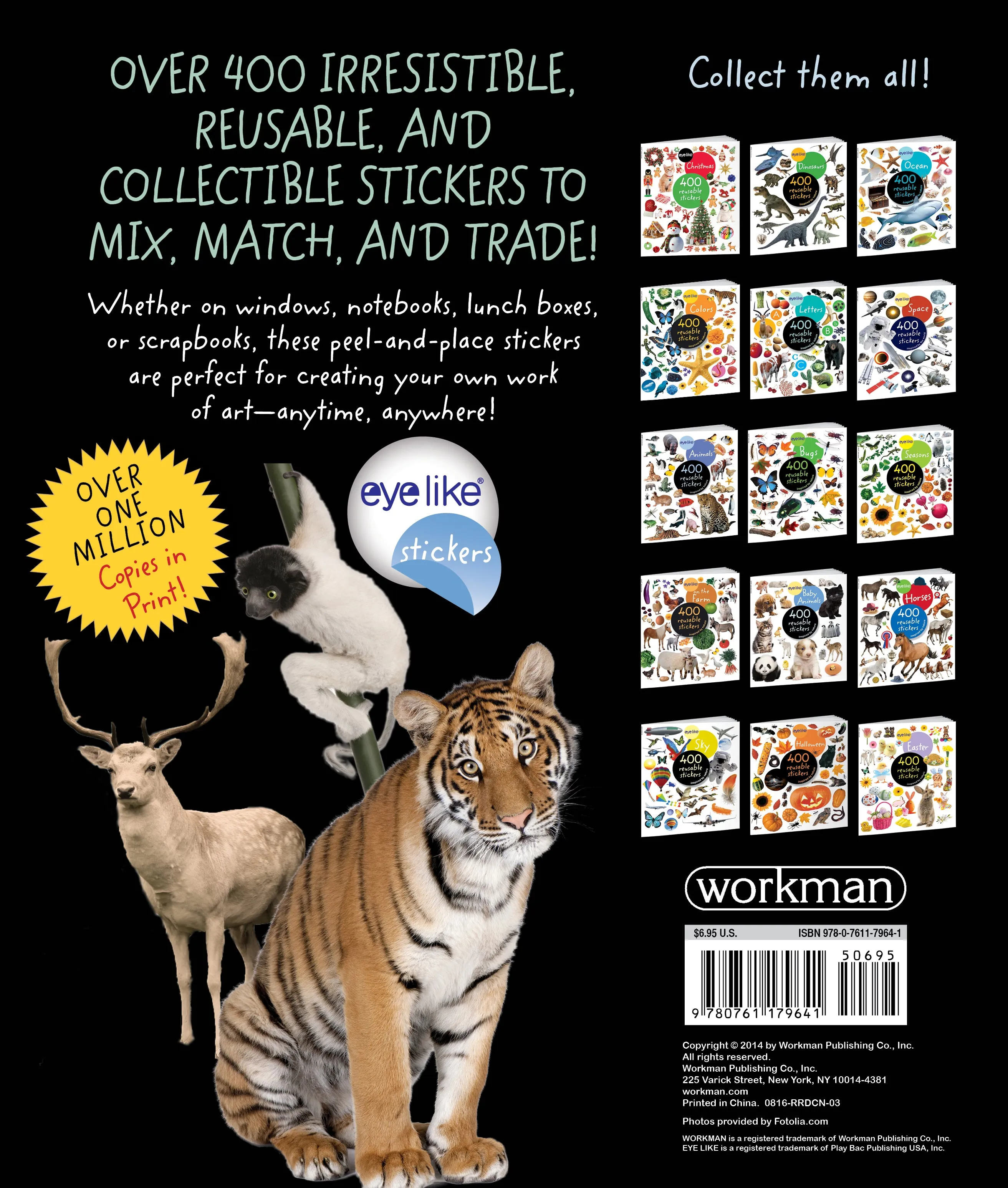 EyeLike Stickers: Wild Animals