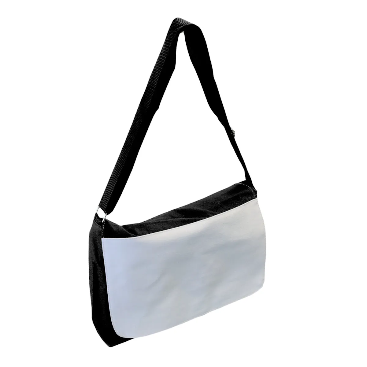 FULL CARTON - 25 x LARGE SHOULDER BAGS with POCKETS - 38cm x 30cm - BLACK