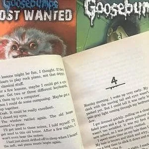 Goosebumps chapter books