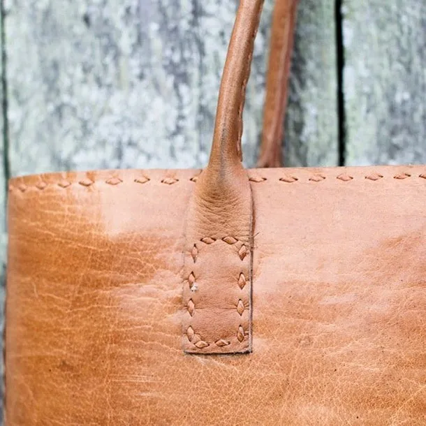 Kharan Leather Shopper