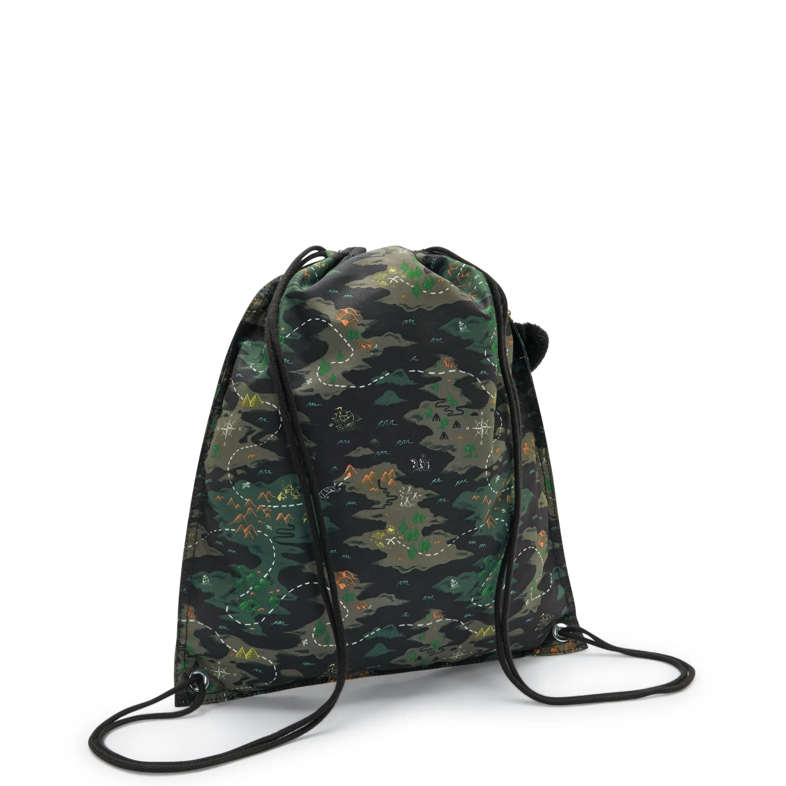 KIPLING Supertaboo Camo Treasure Medium backpack (with drawstring) I5637-3PB