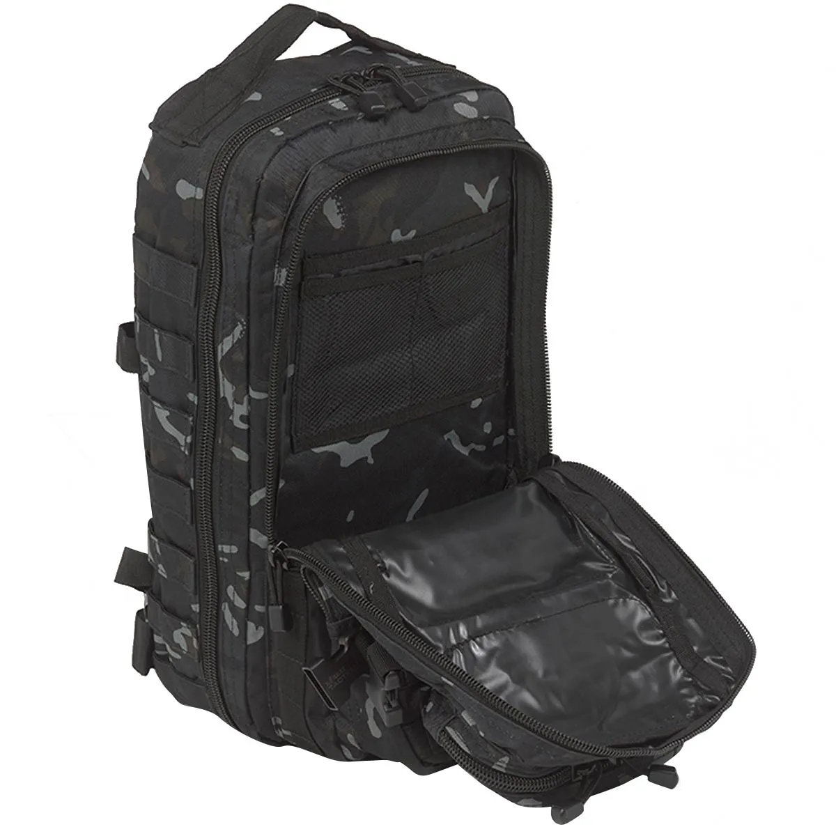 Kombat 28L MOLLE Assault Pack Black Camo