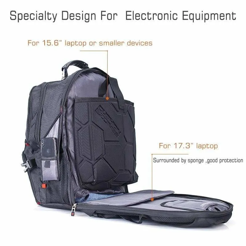 Laptop backpack Waterproof USB Charge Just For You