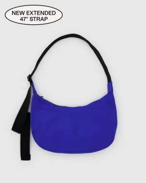 Medium Nylon Crescent Bag - Lapis