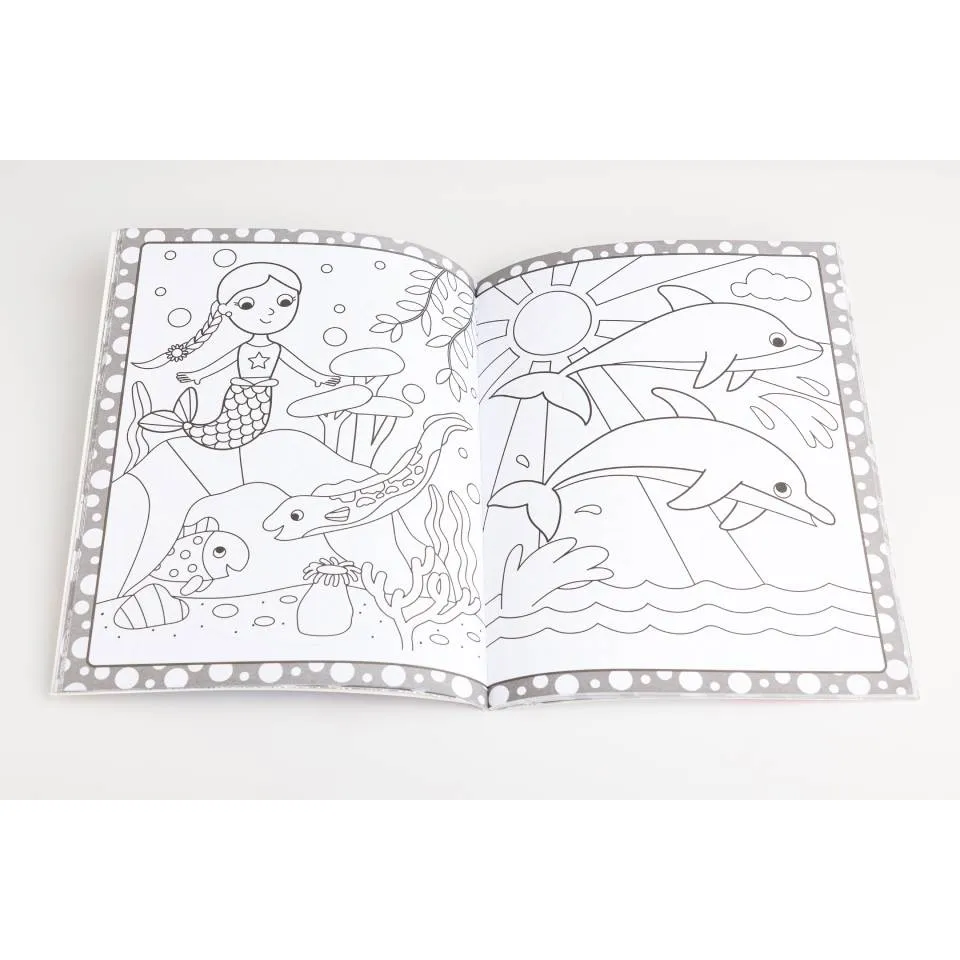 Megatastic Colouring Book: Mermaids