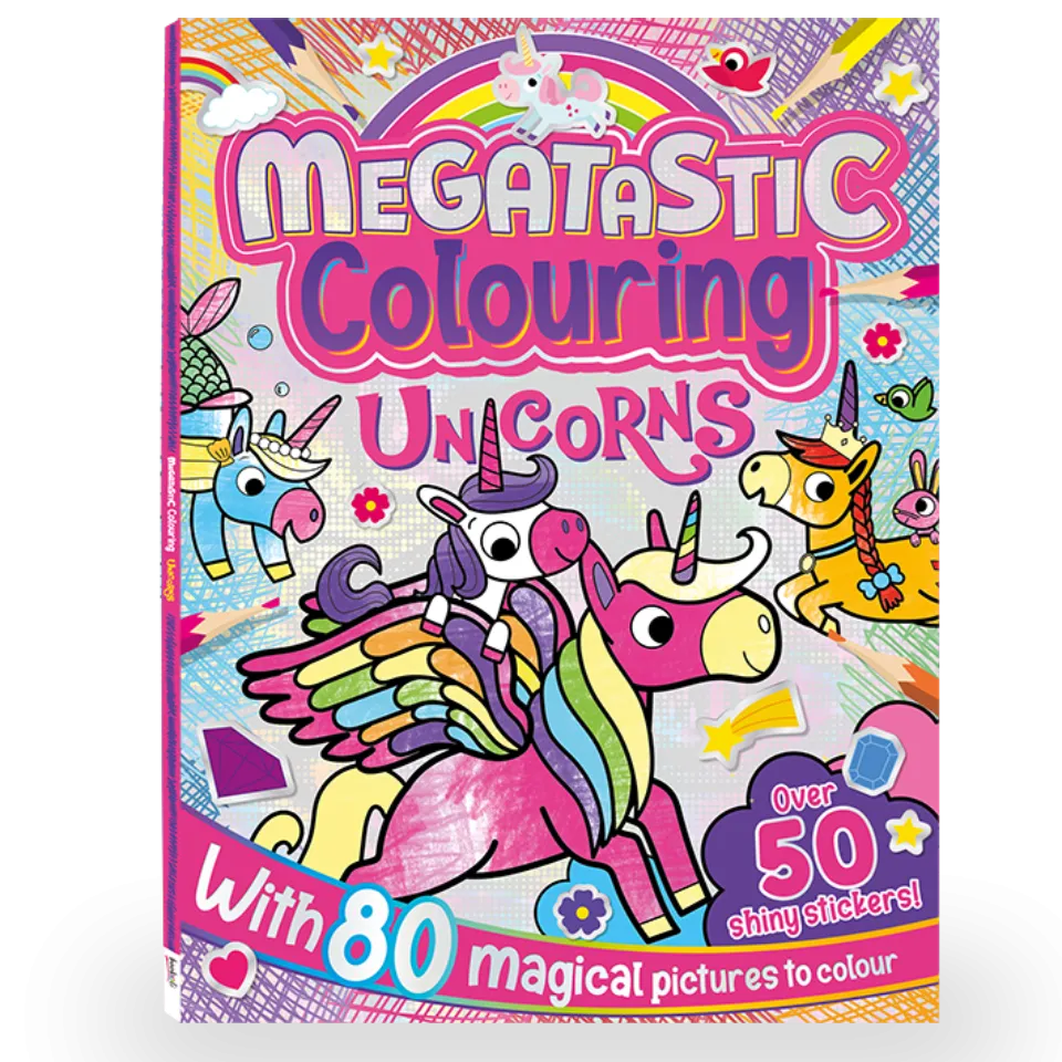 Megatastic Colouring Book: Unicorns