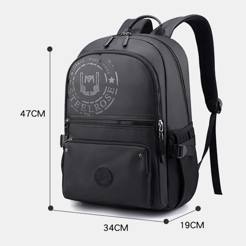 Men Large Capacity Casual Travel 18 Inch Multi-Carry Laptop Bag Backpack Shoulder Bag Handbag