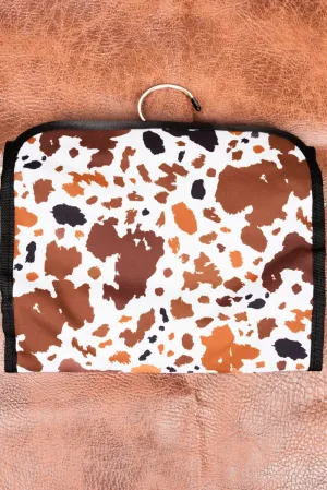 NGIL Caffe Moo-cha Roll Up Cosmetic Bag