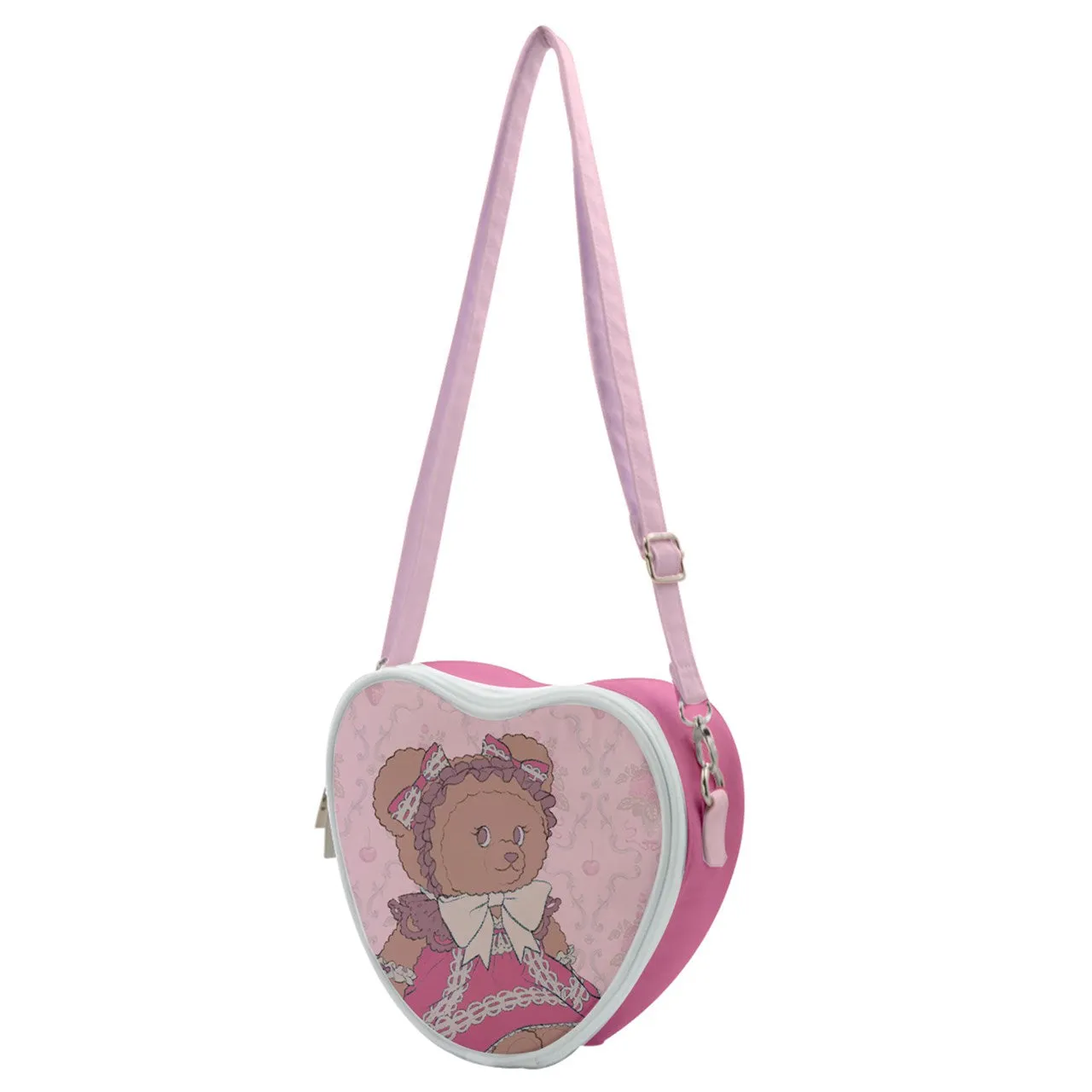 Old School Bear Heart Shoulder Bag