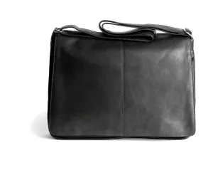 Osgoode Marley Cashmere Leather Messenger Bag