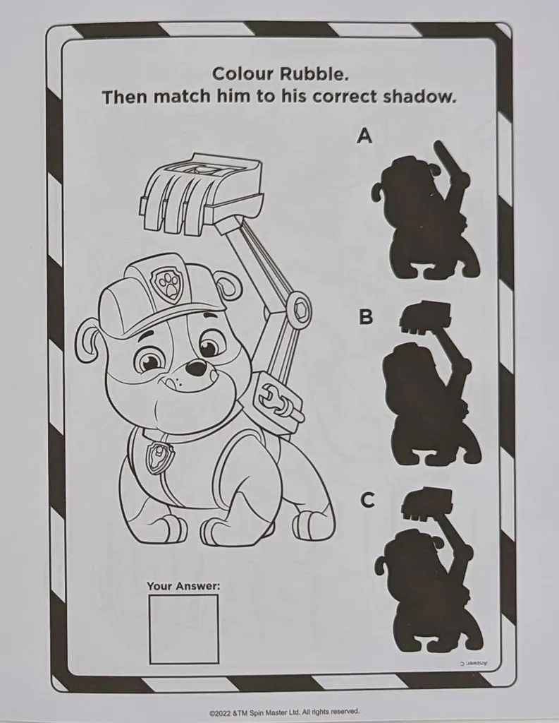 Paw Patrol Activity Pack