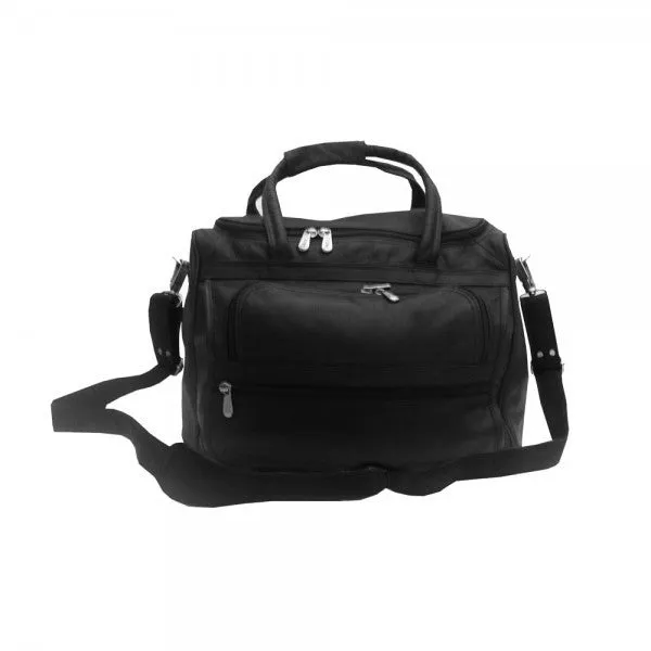 Piel Leather Small Computer Carry On Bag Assorted Colors