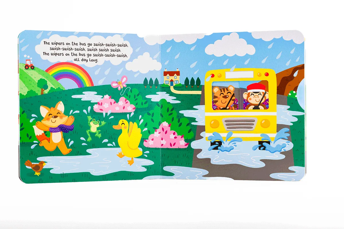 Play Along With Me Book: Wheels on the Bus