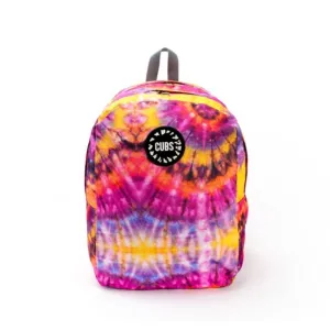 Purple Tie Dye Bag Backpack