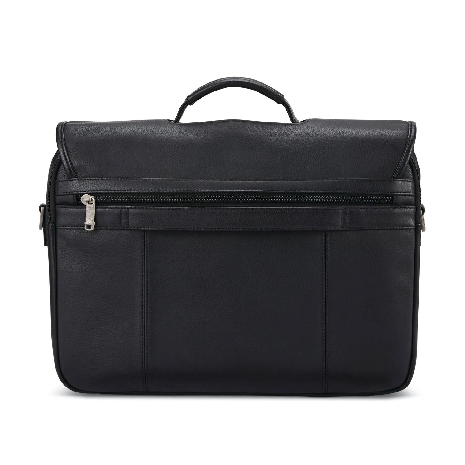 Samsonite Classic Leather Flapover Briefcase