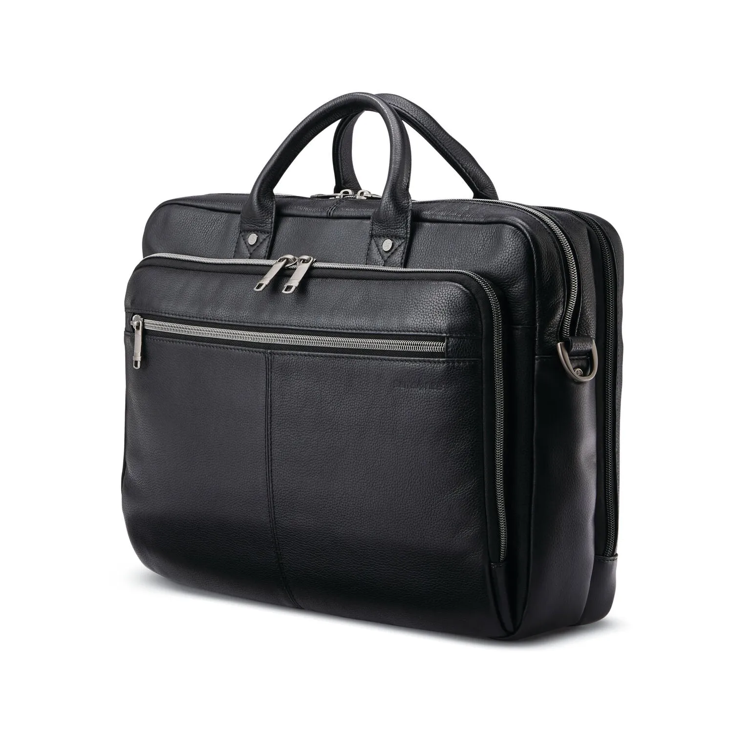 Samsonite Classic Leather Toploader Briefcase