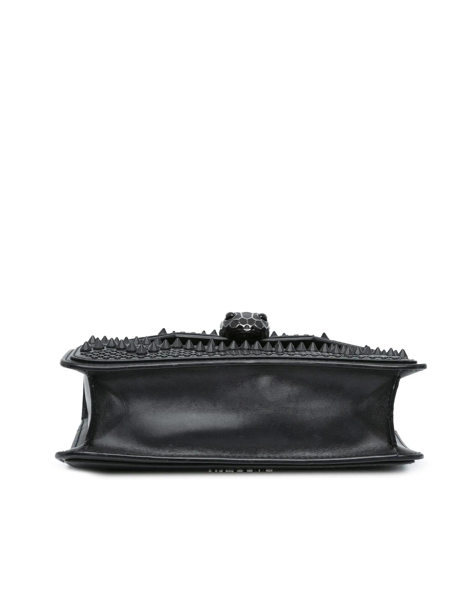 Serpenti Forever Studded Leather Crossbody Bag with Chain Strap