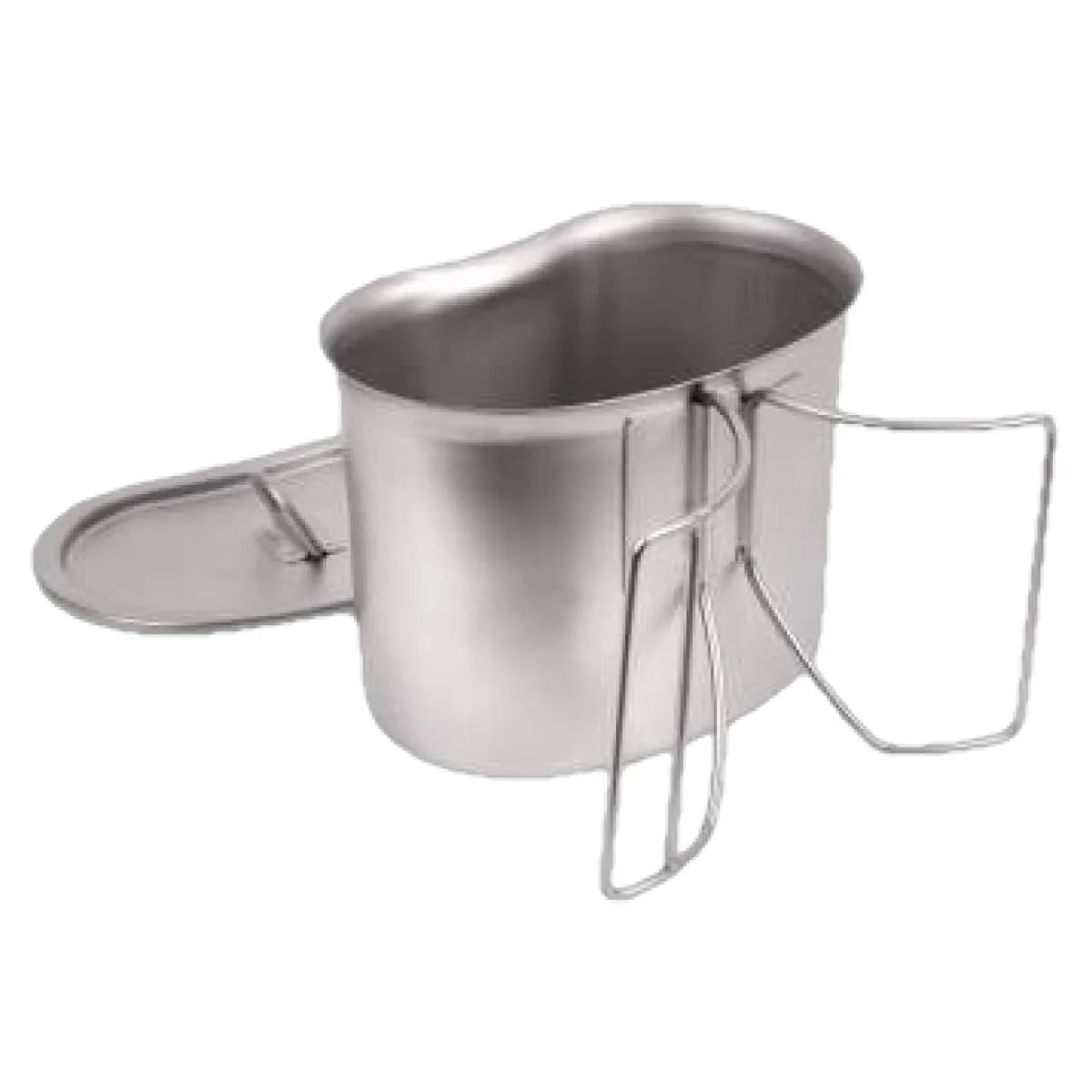 Stainless Steel Canteen Cup and Cover Set