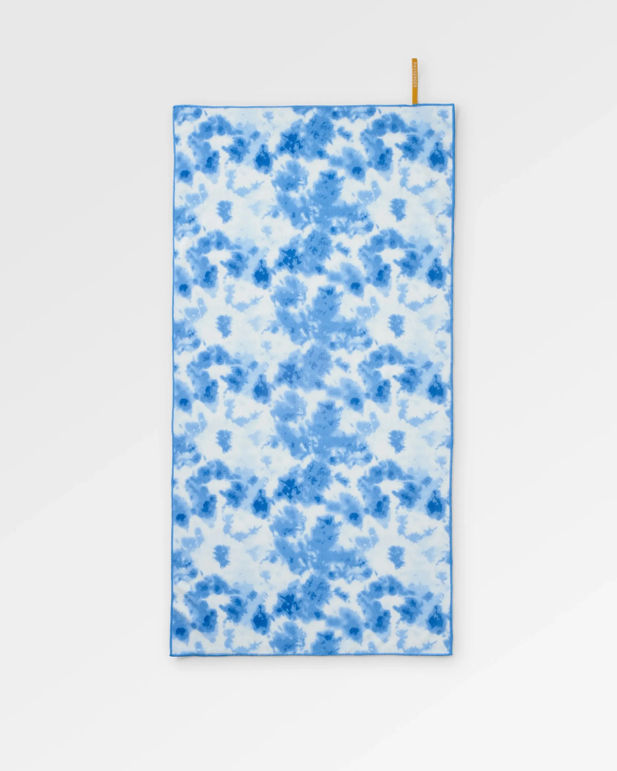 Travel Recycled Quick Dry Towel - Tie Dye Cornflower