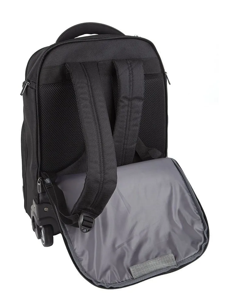 Voyager Wall Street Trolley Backpack | Black