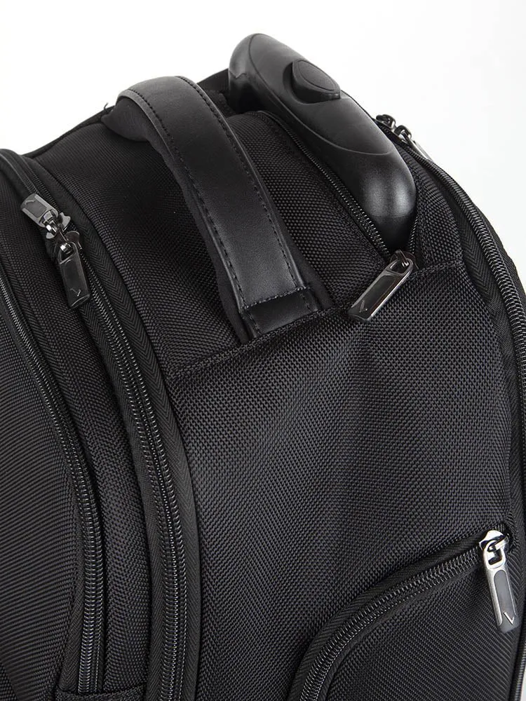 Voyager Wall Street Trolley Backpack | Black