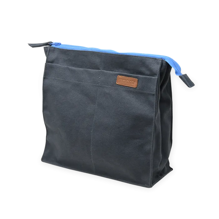 Wash Bag Tall - Kyoko - Slate Blue