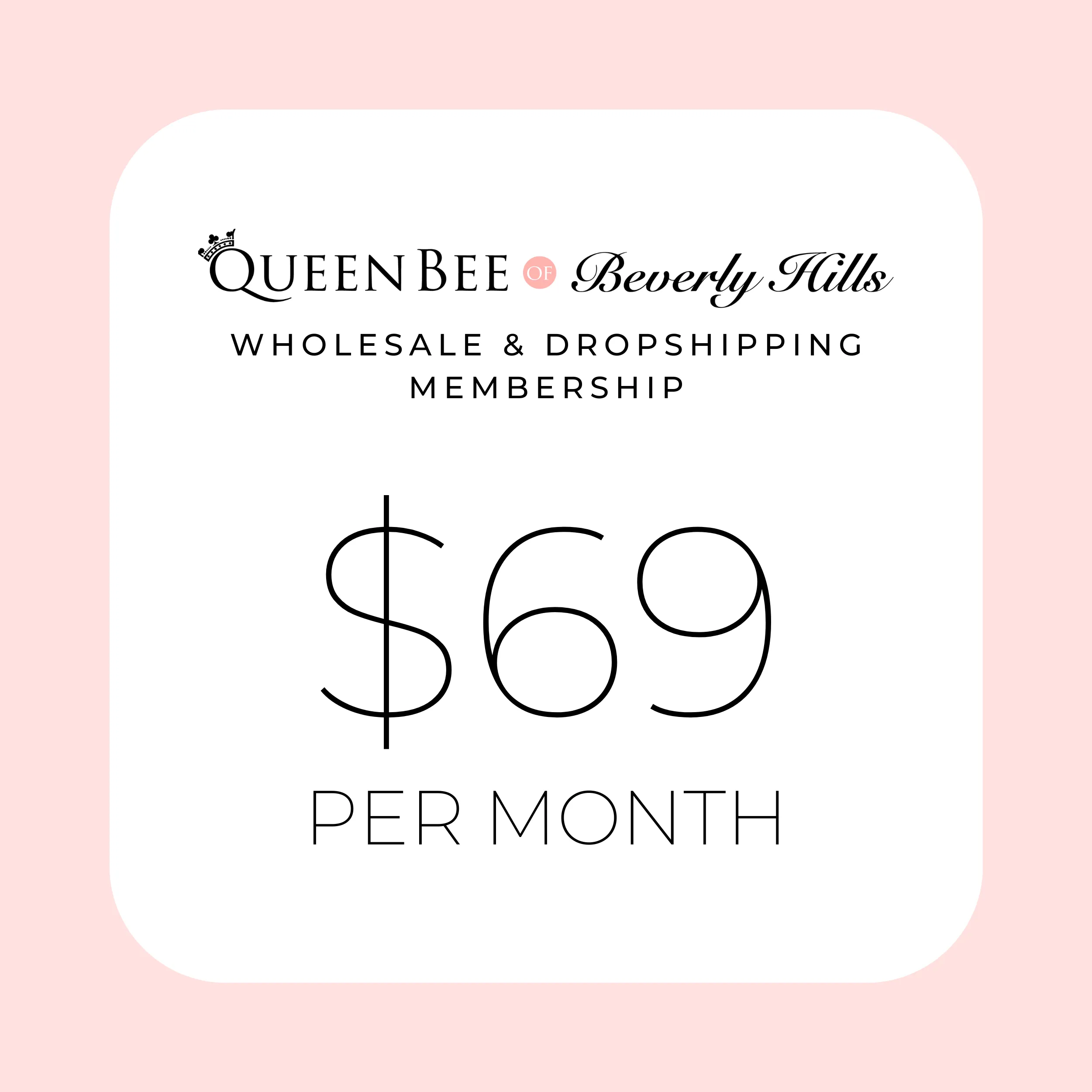 Wholesale and Drop Shipping Subscription (Monthly)