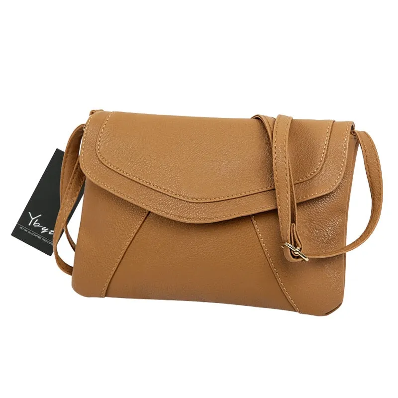 women vintage leather clutches crossbody shoulder messenger bags handbags