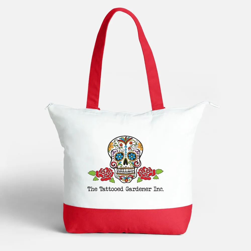 Zippered Tote Bags